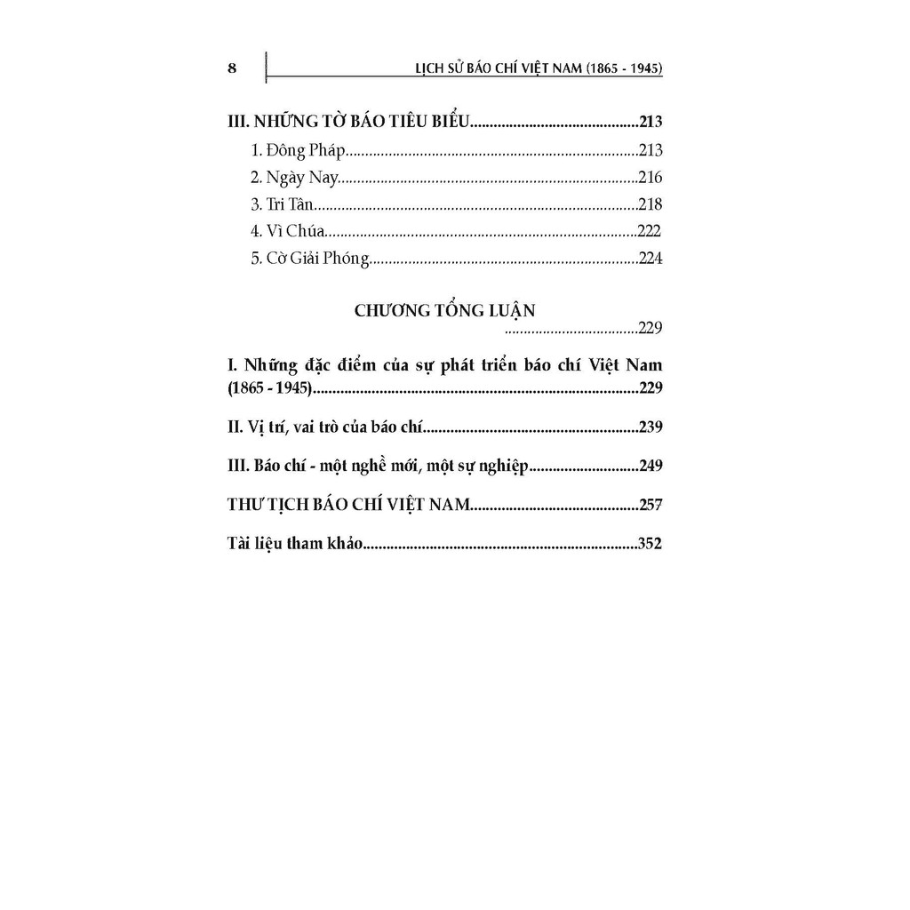 Sách - Lịch Sử Báo Chí Việt Nam (1865-1945) | BigBuy360 - bigbuy360.vn