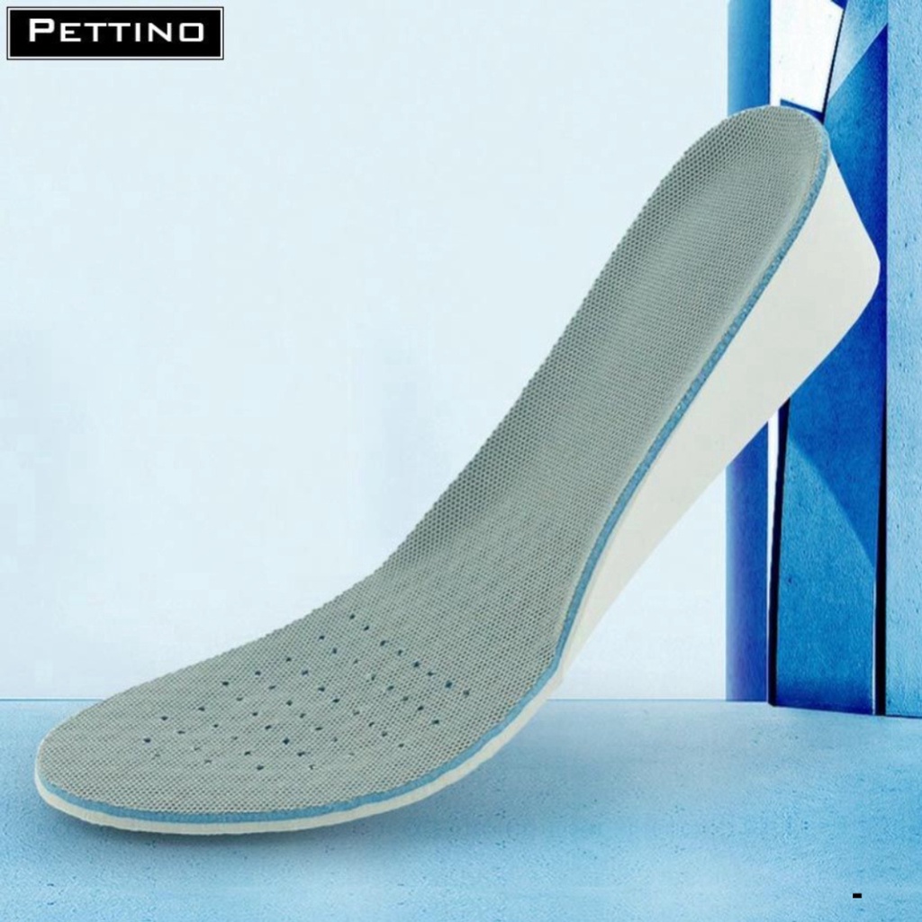 01 cặp Lót giày tăng chiều cao từ 1.5cm đến 3.5cm phù hợp cho cả giày nam và nữ PETTINO-TX02