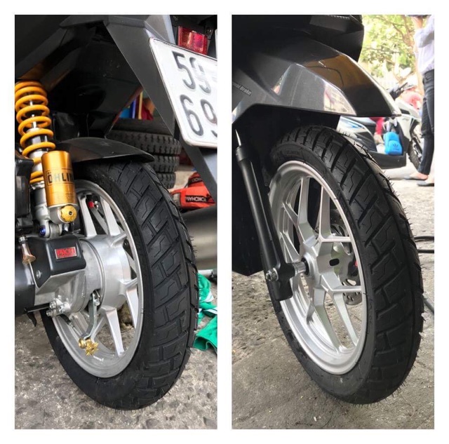 Lốp Trước và Sau Michelin Grip Pro Air Blade 125, Vario 125/150, Click và Vision