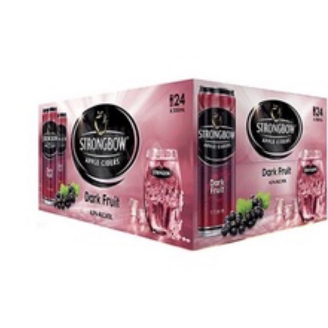 Nước táo lên men Strongbow lon 330mlcó nhiều vị