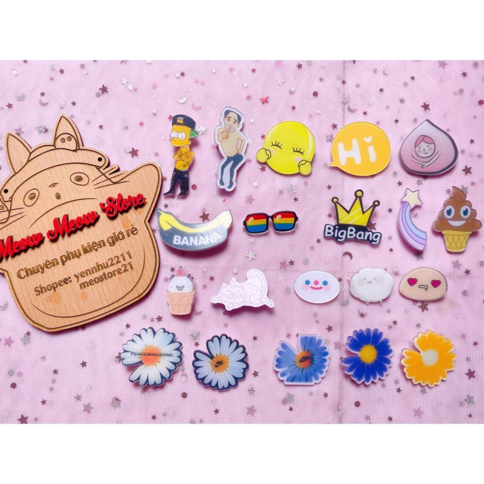 ❣️Ảnh thật+Video❣️ Huy Hiệu, Sticker Cài Áo, Ghim, Pin Cài Áo Balo Hoa Cúc và Unicorn❣️ GIÁ RẺ GIÁ SỈIII