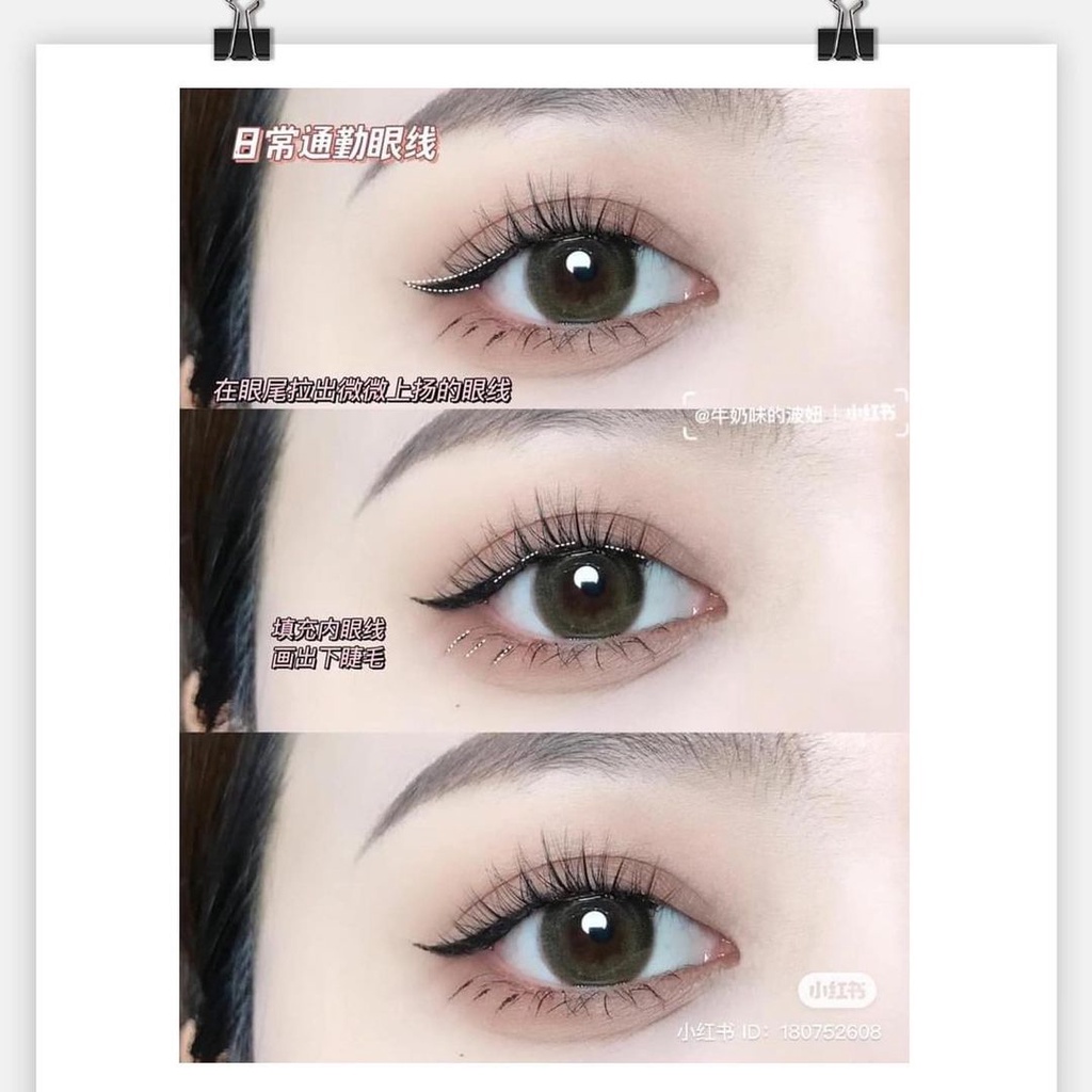 [Mẫu Mới 2022] Kẻ Mắt Karadium Waterproof Brush Liner Black