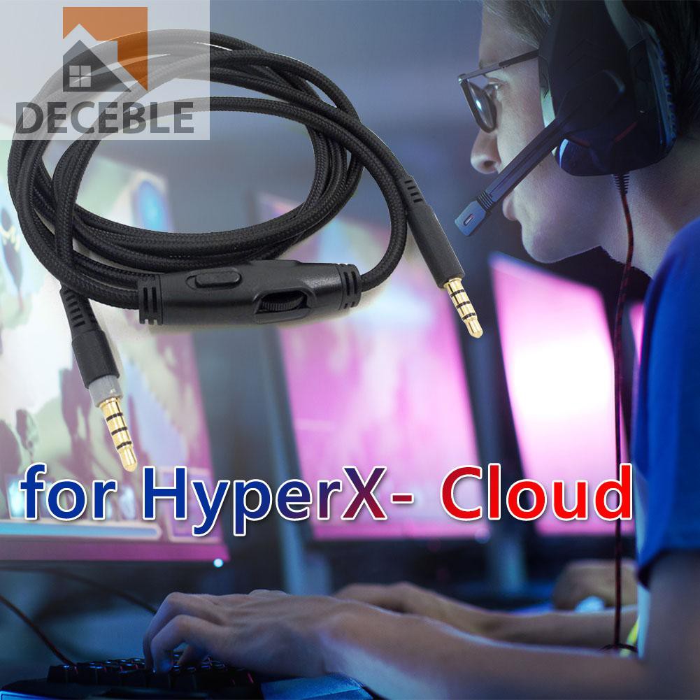 Dây Cáp Âm Thanh Thay Thế Cho Tai Nghe Hyperx Cloud / Cloud Alpha