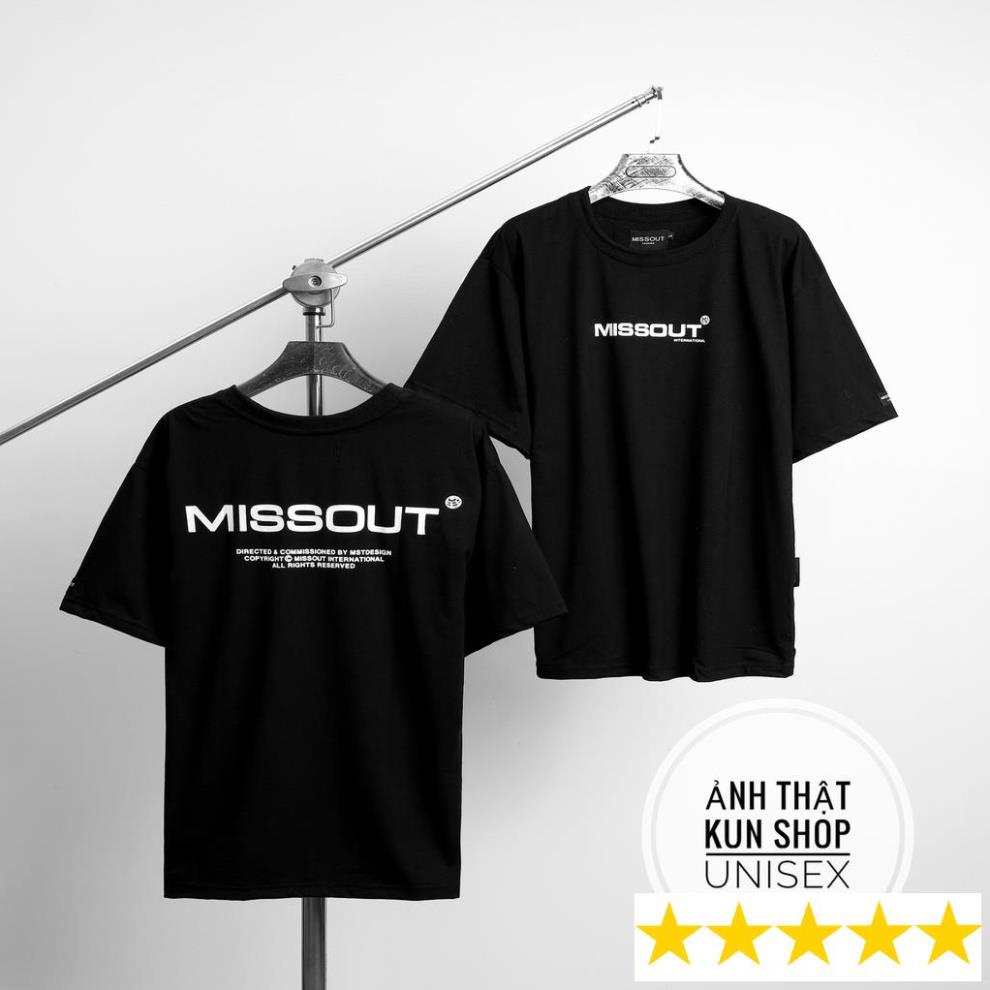 Áo thun Missout basic ss5 nam nữ full tag áo thun tay lỡ nam nữ miss out ss5 freeship FULL TAG