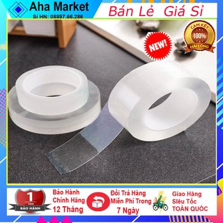 💖Băng dính 2 Mặt💖 Băng Keo Dán Đa Năng Trong Suốt Dính Trên Mọi Bề Mặt - AHA  Market