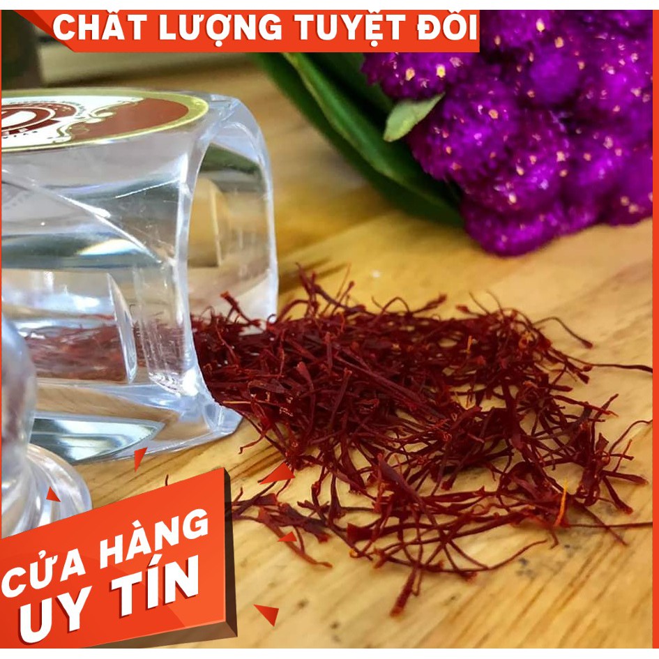 NHUỴ HOA NGHỆ TÂY CHÍNH HÃNG saffron Iran lọ 1gr super negin | BigBuy360 - bigbuy360.vn