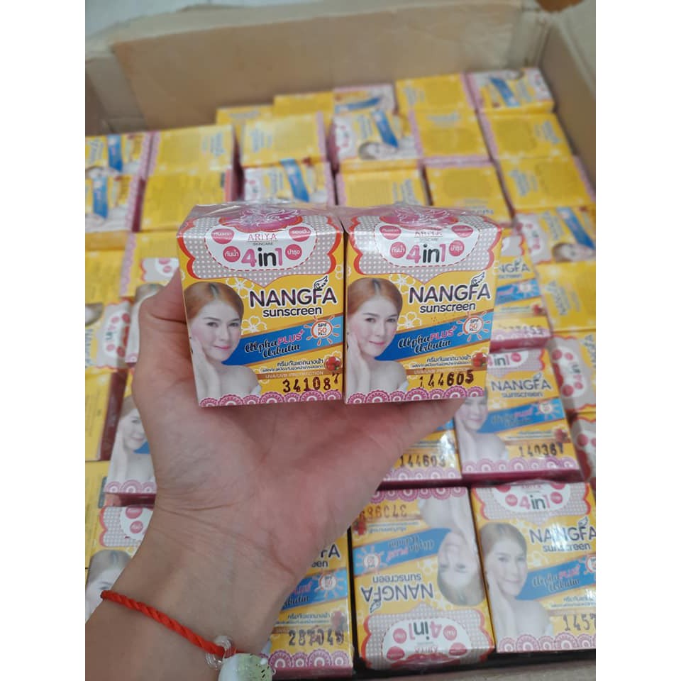 Kem chống nắng che khuyết điểm Nangfa 4in1 CHÍNH HÃNG THÁI LAN