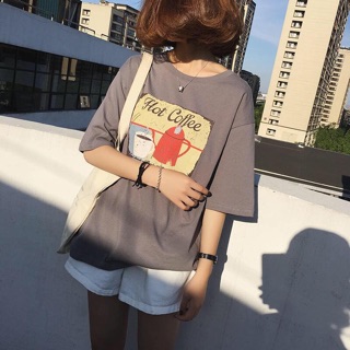 ÁO THUN TAY LỠ COTTON