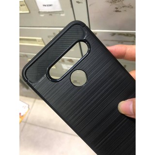 Ốp Lưng LG V50 Chống Sốc Dạng Carbon Hiệu Likgus