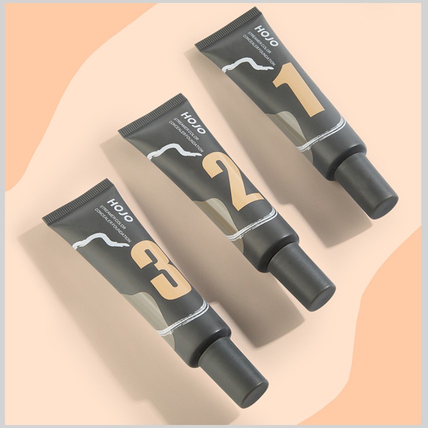 Kem nền che khuyết điểm Hojo Concealer Foundation lâu trôi suốt 24 giờ 30ml