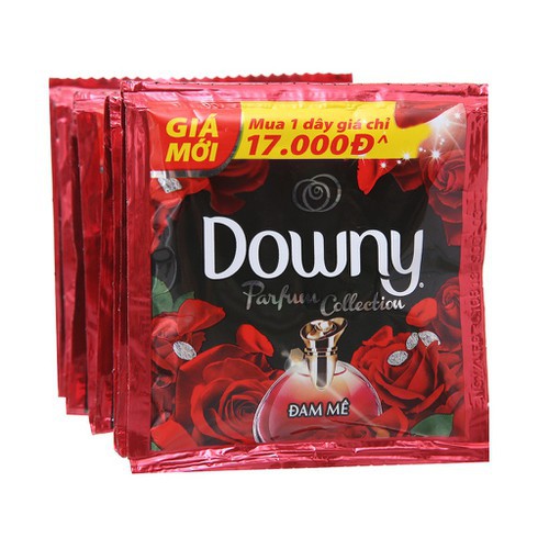 Nước xả vải Downy Đam mê Dây 10 gói