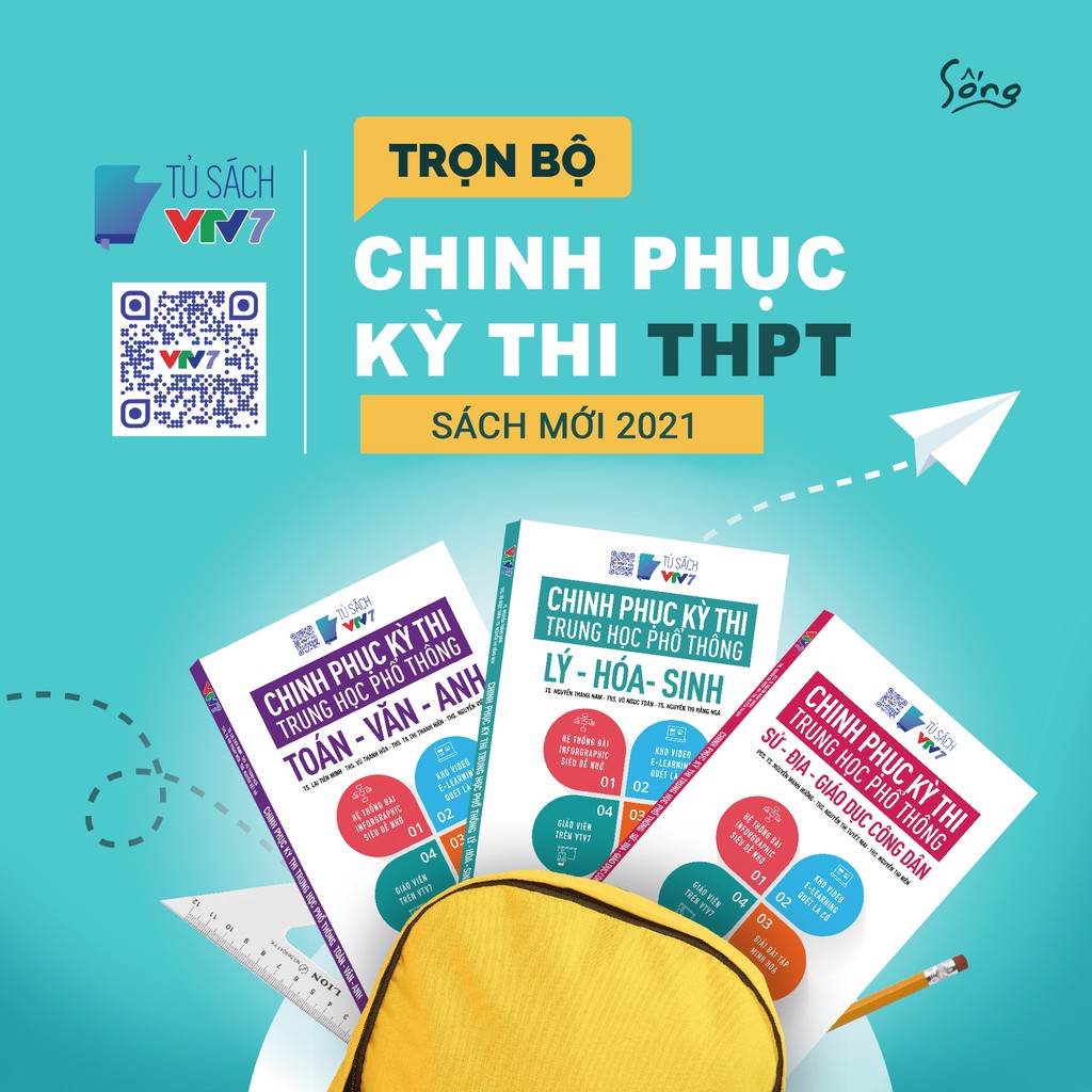 Sách - Combo Chinh Phục Kỳ Thi Trung Học Phổ Thông (Trọn bộ 3 cuốn)