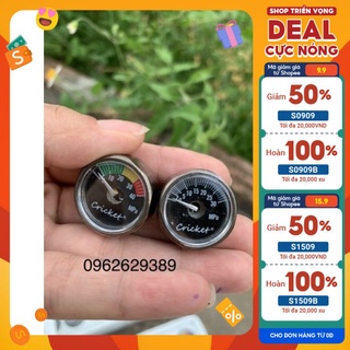 Đồng hồ đo áp cricket chân ren 8mm
