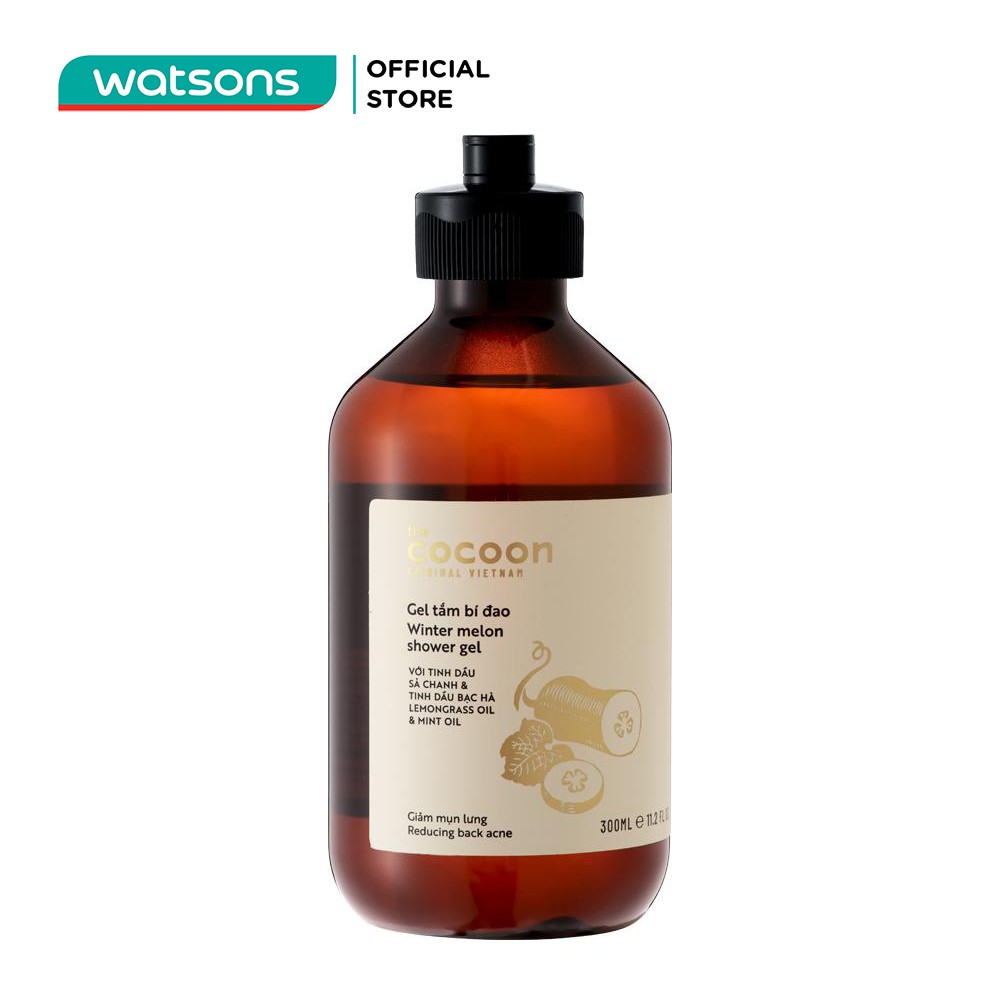 Gel Tắm Cocoon Winter Melon Shower Gel Bí Đao 300ml