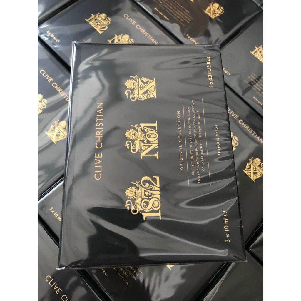 Set Nước Hoa Clive Christian Original Collection 10ml x 3 | Thế Giới Skin Care