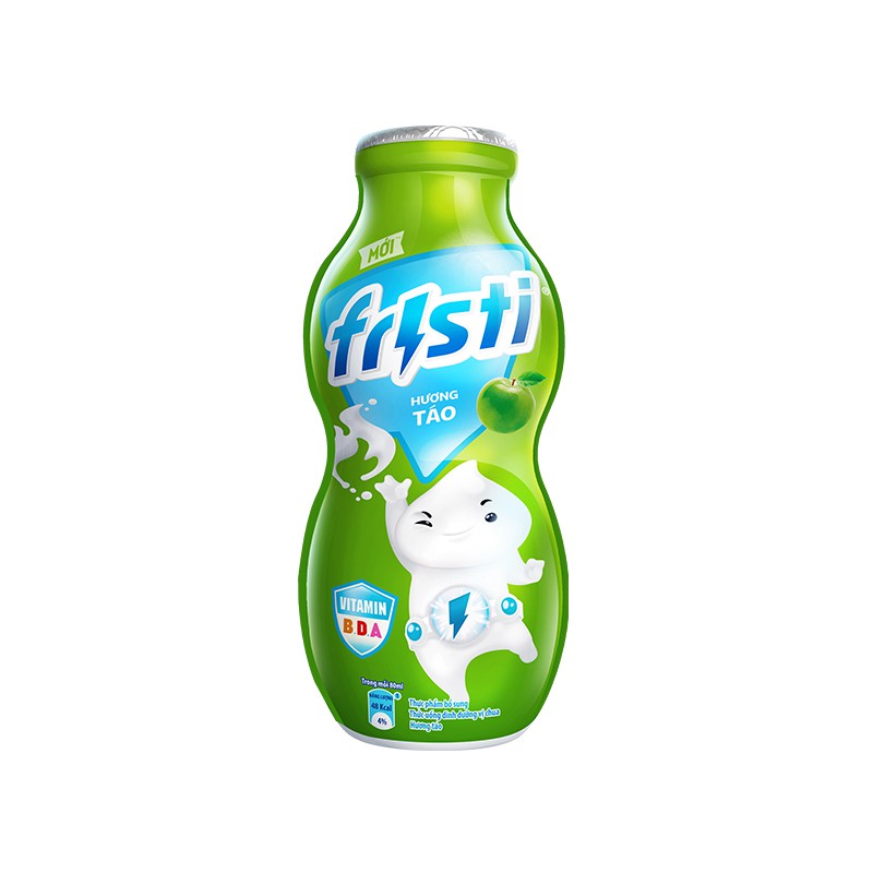 Thùng Sữa Chua Uống Fristi Hương Táo 48x80ml