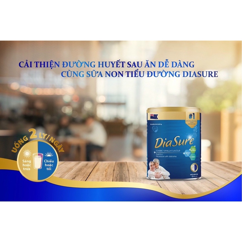 Sữa Non tiểu đường DiaSure Gói Lẻ ( gói 25g) Chính Hãng