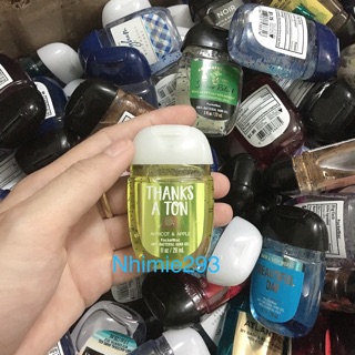 Gel rửa tay khô Bath Body Works Thanks A Ton Mỹ