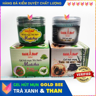 [LỘT SẠCH] Gel Lột Mụn Than Hoạt Tính, Trà Xanh Gold Bee  Sạch Mụn, Không Rát, Không To Chân Lông