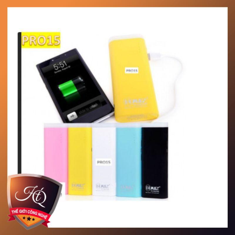 [Giá hủy diệt] [Ảnh thật] [Chính hãng] Pin sạc dự phòng Pro15 10000mAh độ bền cao , có đèn Led MUA KÈM 110K