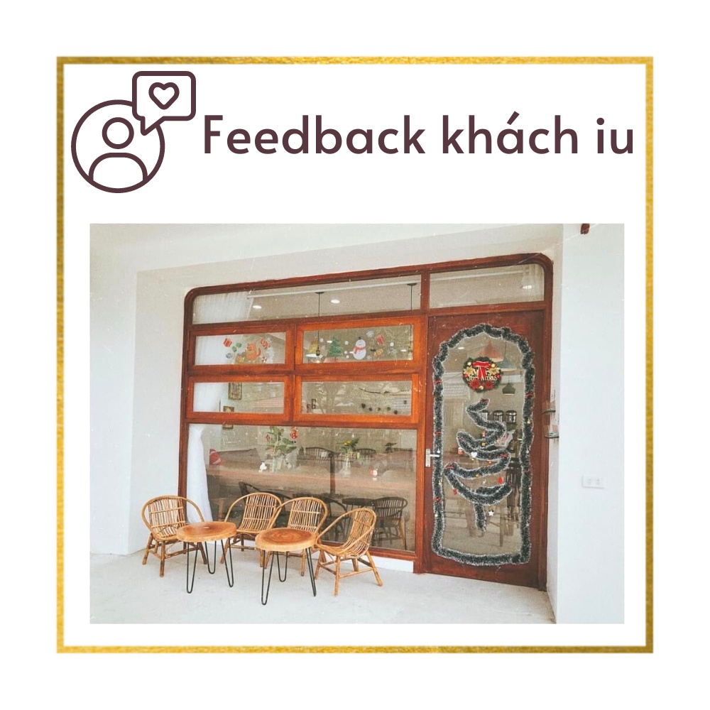 (Ghế Mây Cafe) Ghế Mây Sò tự nhiên, Ghế mây Cà Phê giá rẻ, Ghế ban công, Homestay ( có kèm lót cói)