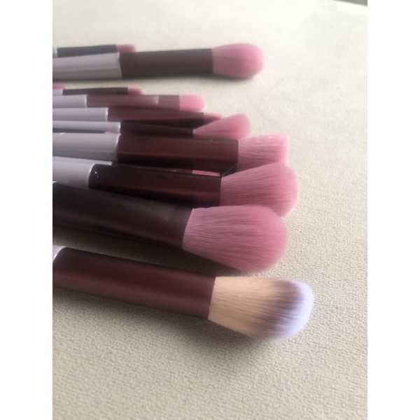 Bộ cọ trang điểm 13 cây / 8 cây dài 20cm - đựng trong túi nhung