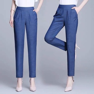 Quần jean giấy nữ trung niên cao cấp kiểu dáng sang trọng NP1185