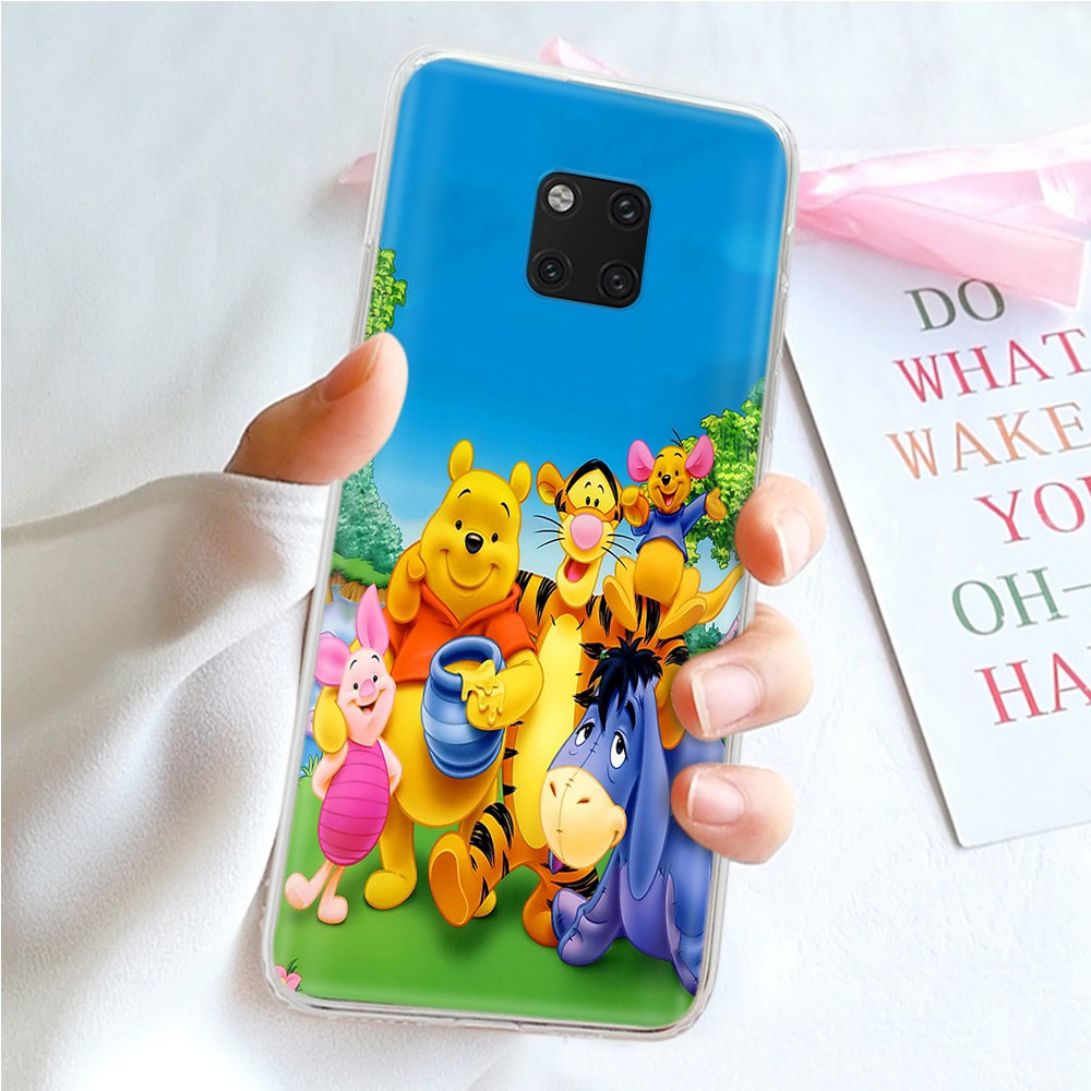 Ốp Điện Thoại Trong Suốt Hình Winnie Pooh Ty142 Cho Vivo Y5S Y51S Y69 Y70S Y85 Y89 V3 Max V5 V5S V19 Neo U3 Nex 3