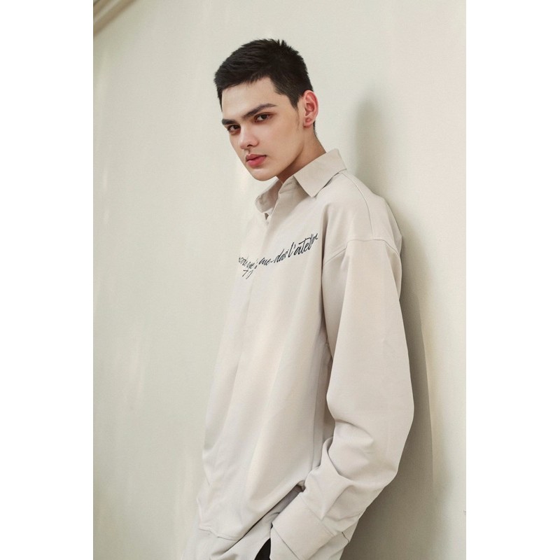 ÁO SƠMI NAM TRẮNG DAS - KEEP SHIRT WHITE/BEIGE | BigBuy360 - bigbuy360.vn