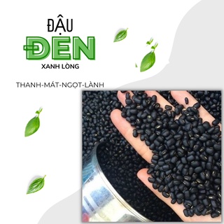 Đậu đen rang sẵn, đậu đen xanh lòng organic loại 500gr/1kg