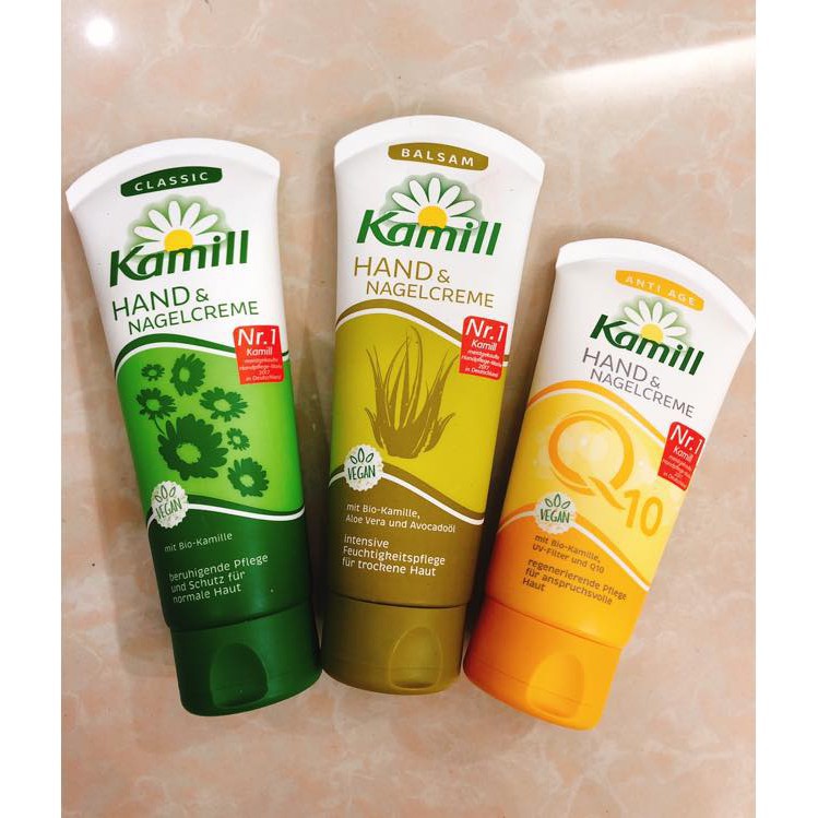KEM DƯỠNG DA TAY KAMILL HAND &amp; NAGELCREME BALSAM – 100ML Hàng Đức Chuẩn