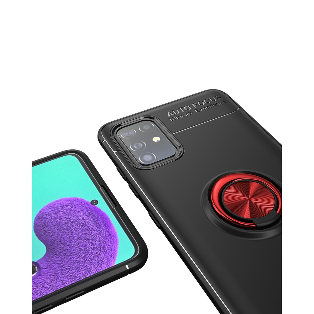 Ốp lưng Samsung A71 FREESHIP Từ 50k chống sốc giá đỡ kiêm nhẫn Ô tô hiệu Auto Focus cao cấp