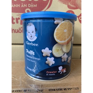 Bánh ăn dặm gerber chuối cam