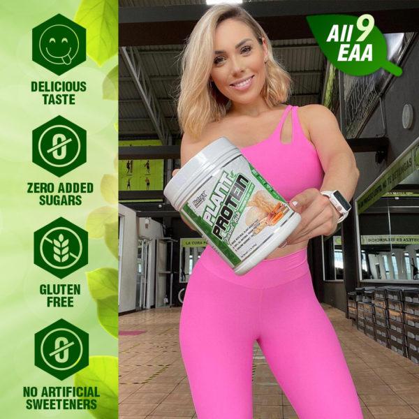 NUTREX PLANT PROTEIN, CHIẾT XUẤT 100% NGUỒN GỐC THỰC VẬT, DÀNH CHO NGƯỜI ĂN CHAY VÀ DỊ ỨNG SỮA BÒ (1.2 LBS)