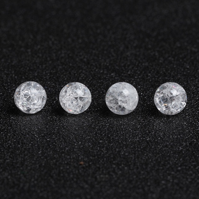 10 Hạt tròn tuyết làm vòng handmade DIY - MH485