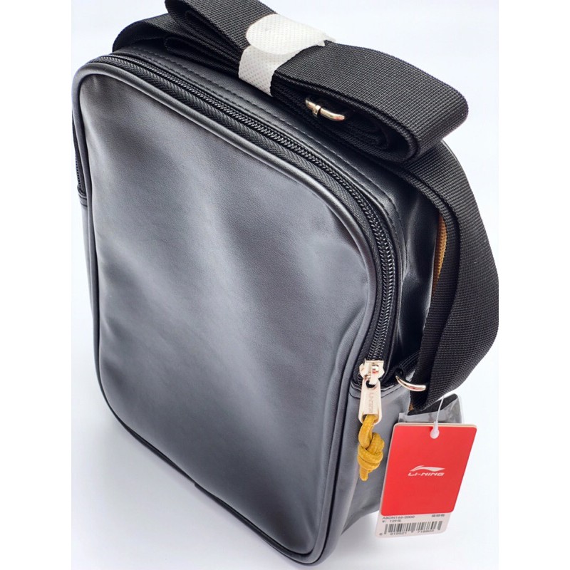 Túi LiNing Đeo Chéo Da Xịn Chính Hãng ABDN166