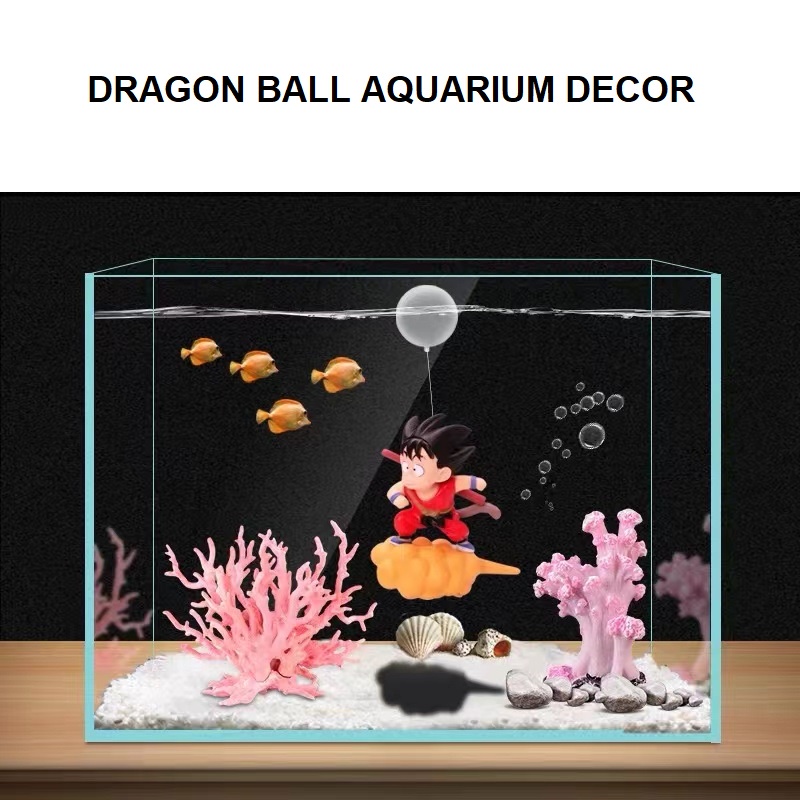 Trang Trí Hồ Cá Songuku Cưỡi Mây-Trang Trí Hồ Cá Thợ Lặn