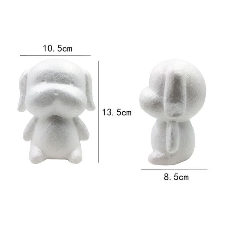 Mô Hình Chó Pug Bằng Xốp Polystyrene Tự Làm Thủ Công Trang Trí Đa Ứng Dụng