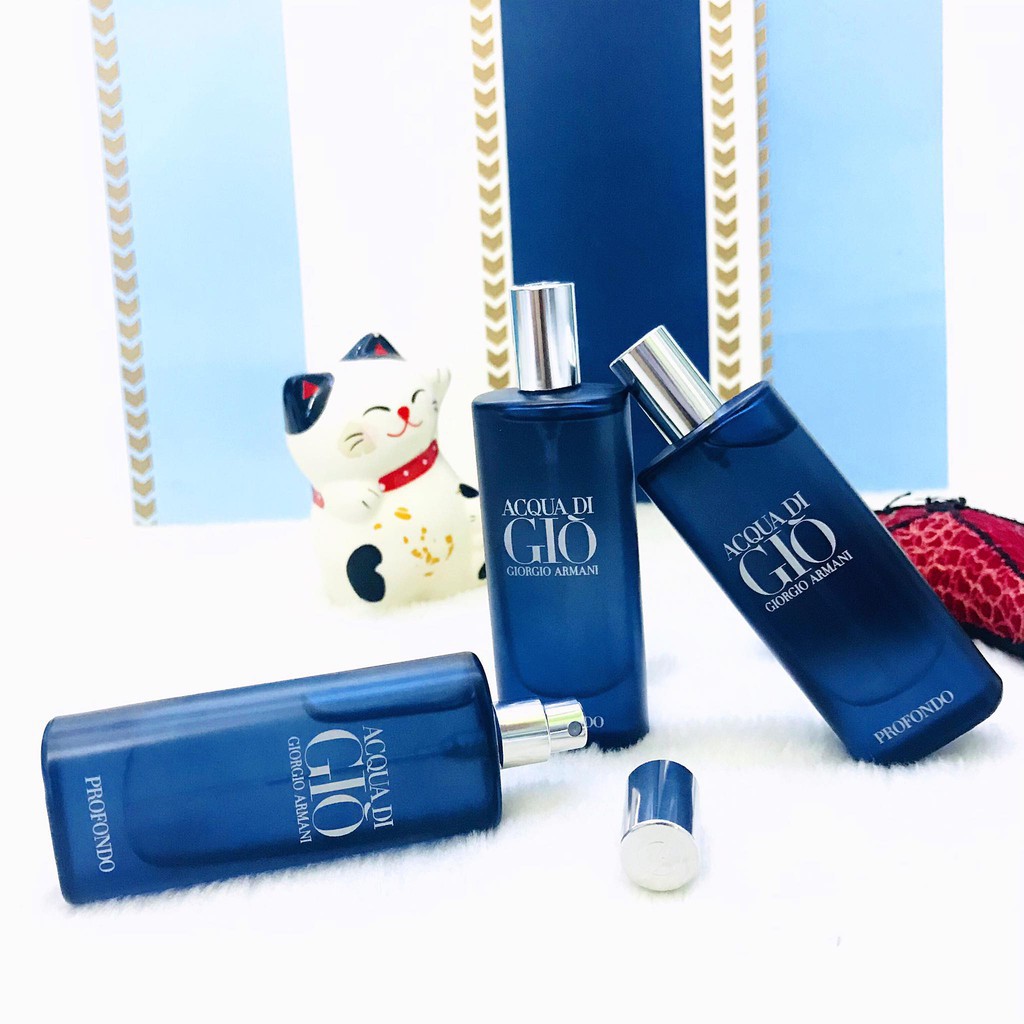Nước hoa nam Giiorgio Arrmani Acqua di Gio Profumo 15ml - Armani Code Absolu 15ml - Armani Eau De Nuit Pour Homme