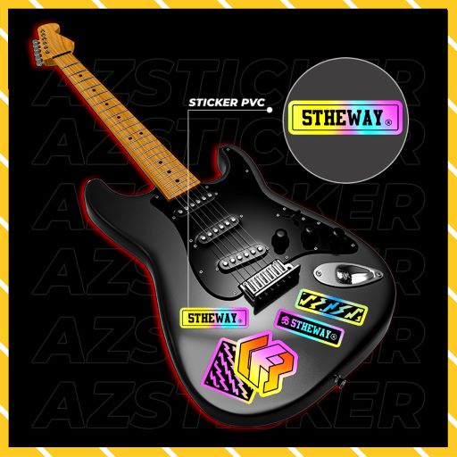 Sticker Phản Quang 7 Màu 5Theway Mã 5X - 07 | Sticker Dán Laptop Cắt Sẵn Kích Thước 5 - 7 Cm