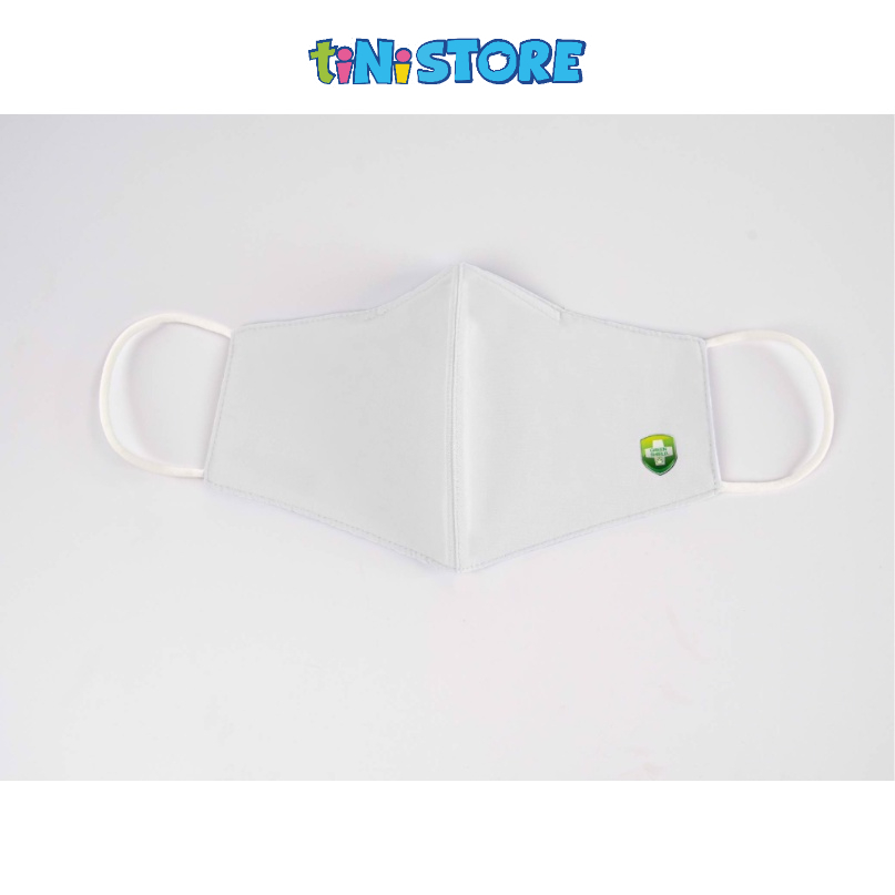 tiNiStore-Khẩu trang vải sợi tre kháng khuẩn 3 lớp TINI size L(trắng/ đen/ xanh Navy/ xanh nhạt) tiNiToy GSPCM004