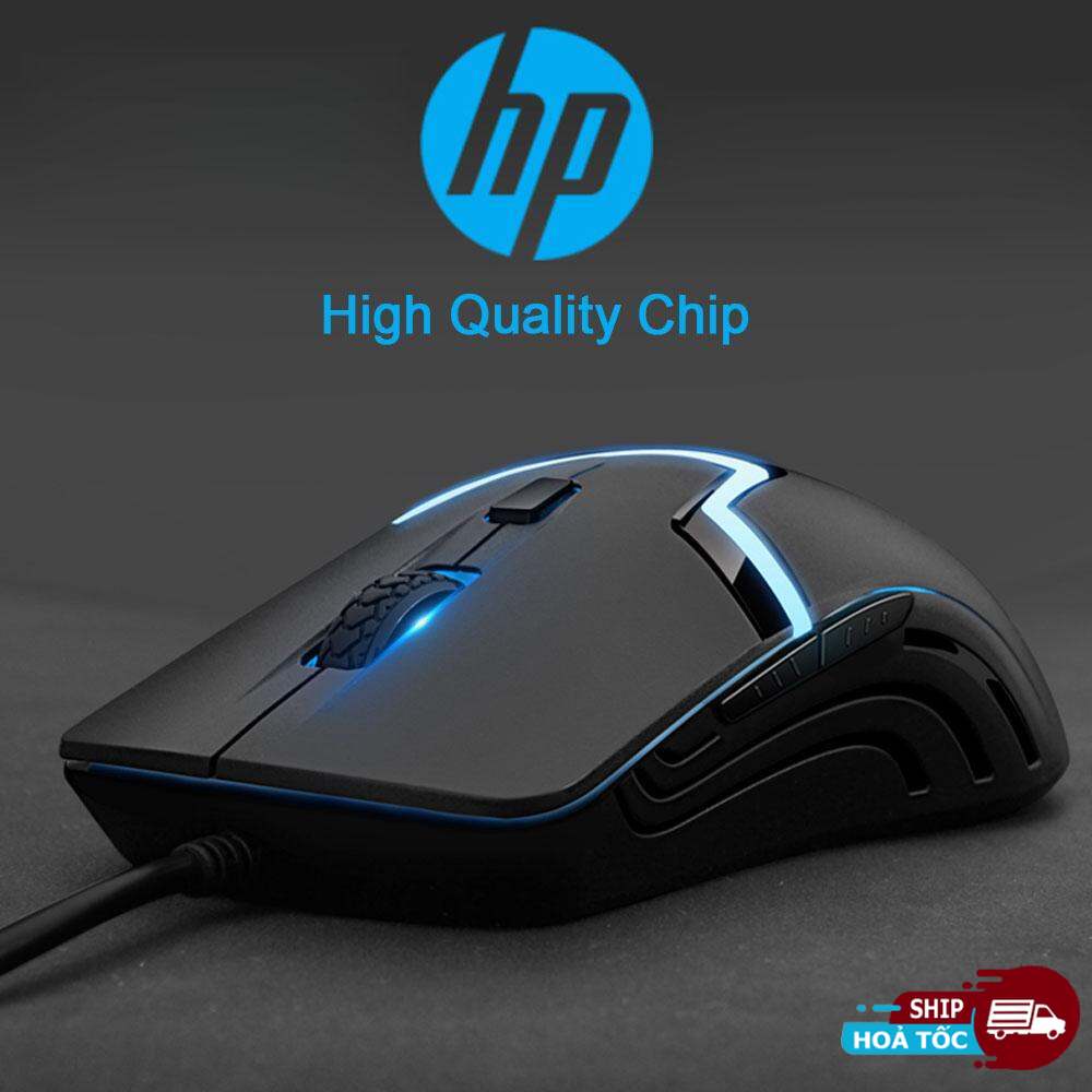 Chuột máy tính có dây HP M100 có đèn led nhiều màu đầm tay - KMP STORE