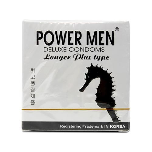 Power Men Longer Plus, bao cao su chống xuất tinh sớm tốt nhất