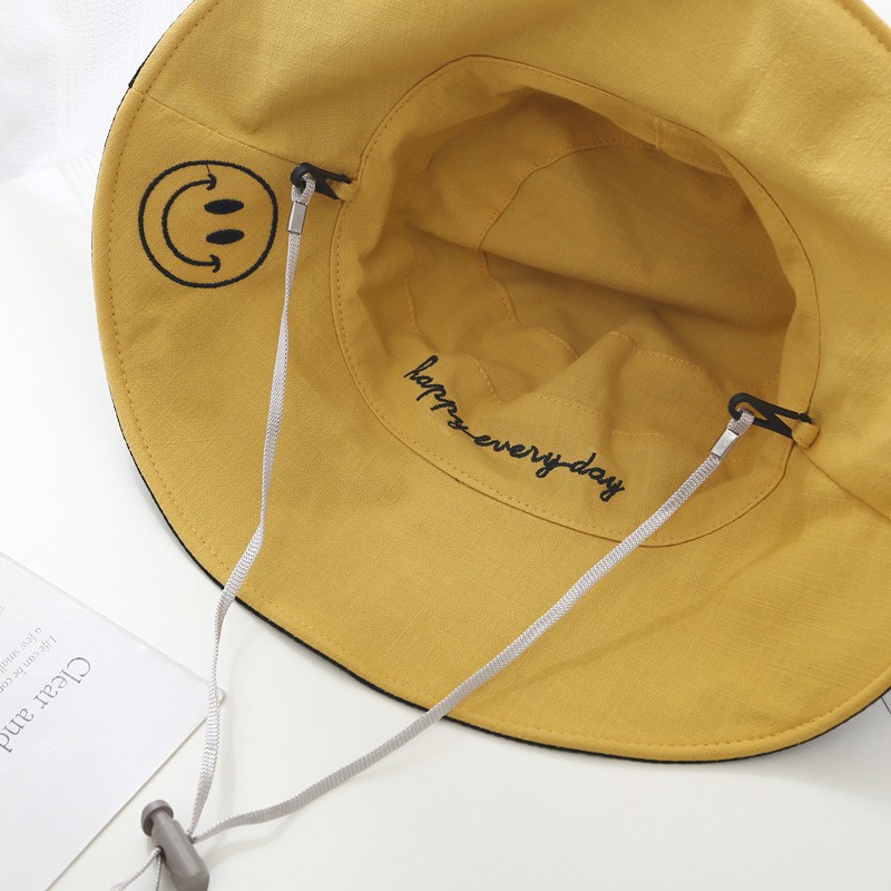 Mũ Bucket Chống Nắng Phong Cách Hàn Quốc Cho Bé Gái