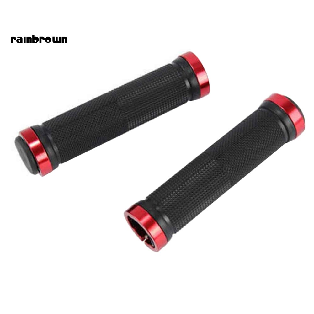Bộ Đồ Thời Trang Kiểu Dáng Xinh Xắn Cho Bé❅ 1 Cặp Vỏ Bọc Tay Lái Xe Đạp mtb Bằng Cao Su Chống Trượt