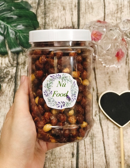 Đậu Phộng Rang Muối Ớt Siêu Ngon - Ăn Vặt Nhà Làm - Hộp 300gram