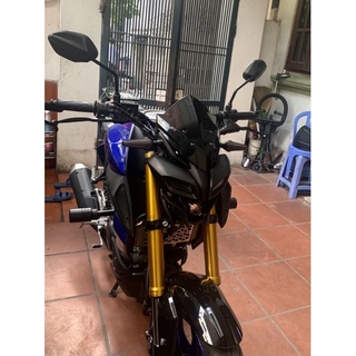 [ Mão chắn gió yamaha MT15 ] kèm pad nhôm cnc và ốc