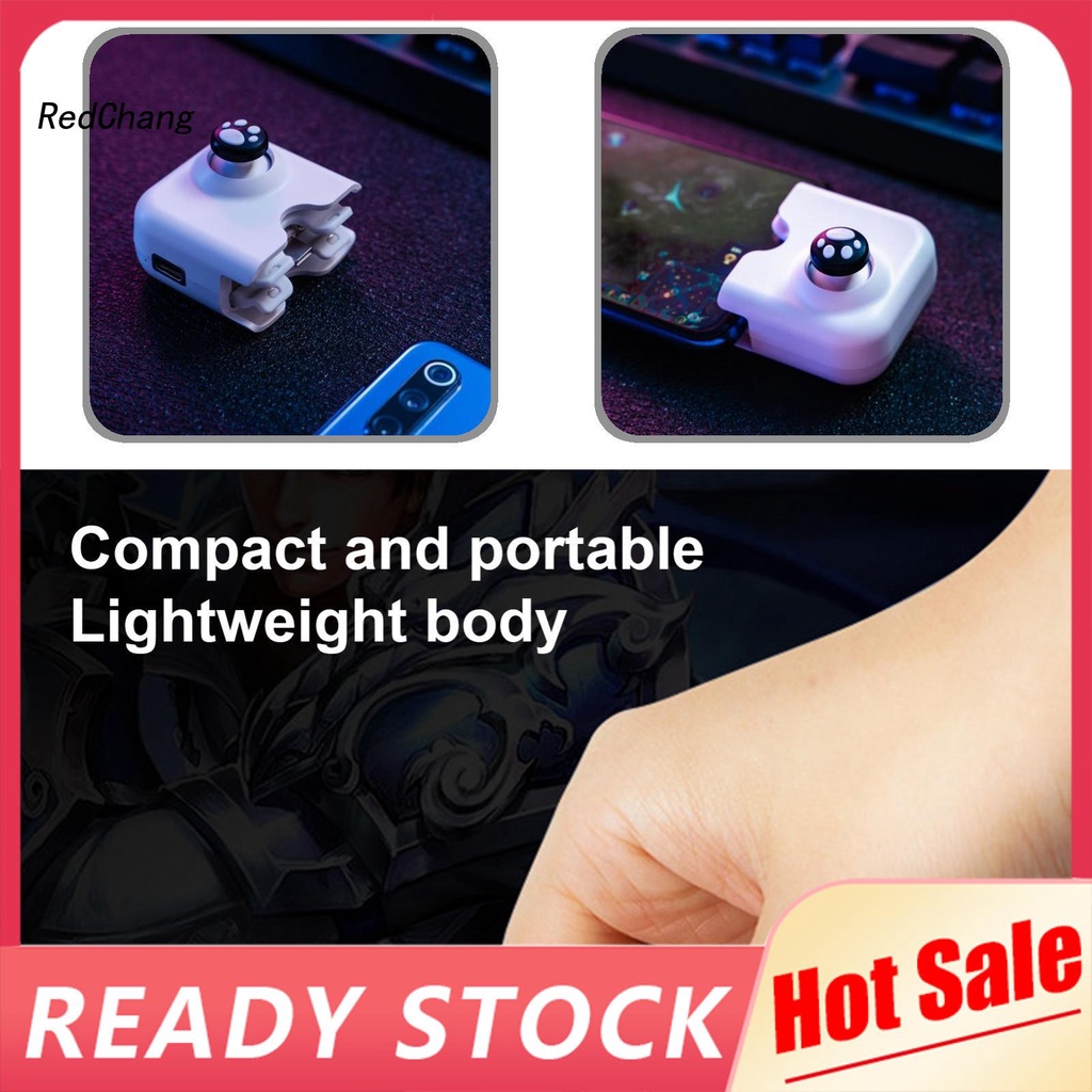 RC~ Lightweight Mobile Game Controller Smartphone Mobile Gaming Controller Wide Viewing