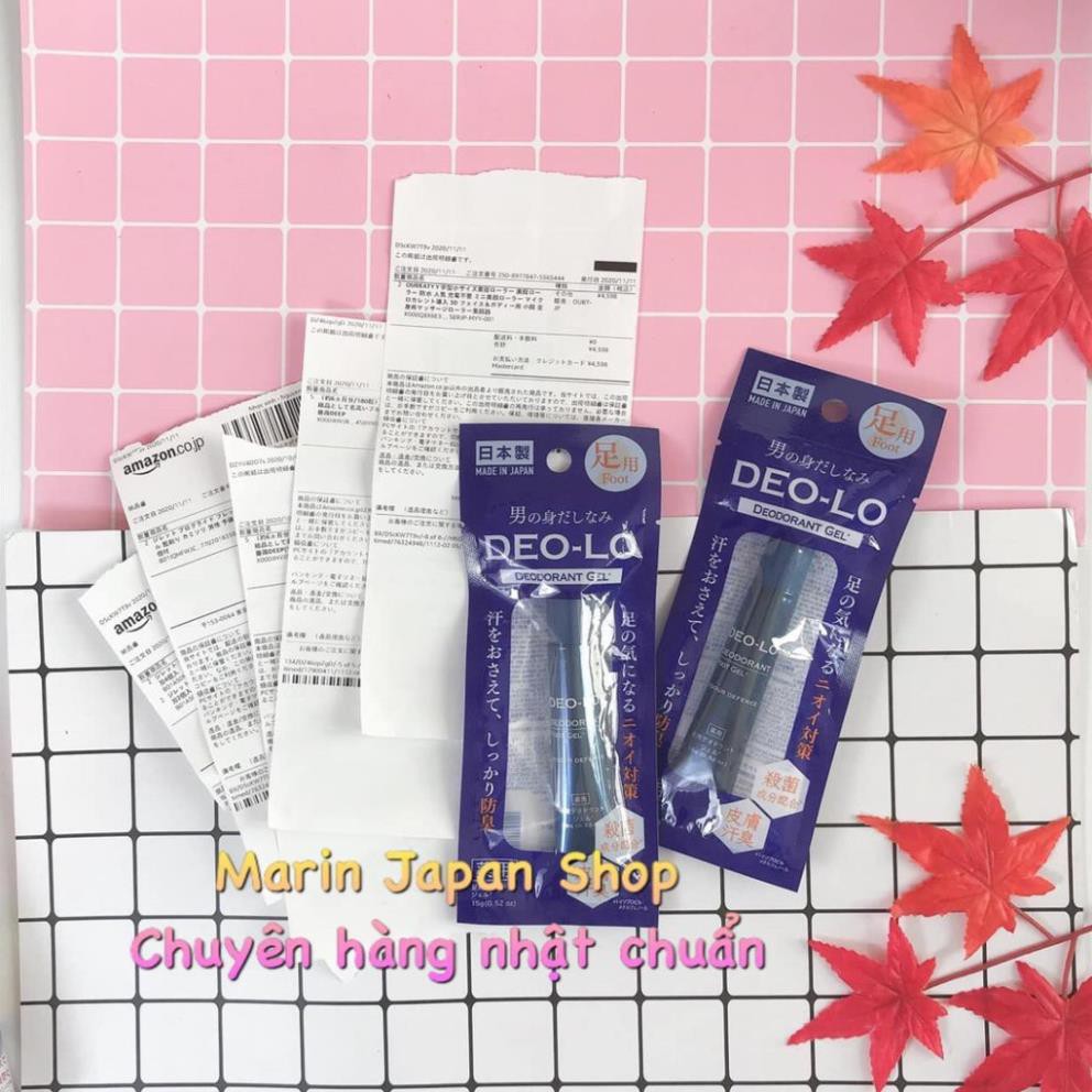 (Sale) Gel khử mùi hôi chân Deo - Lo dành cho nam Nhật Bản deodorant foot gel