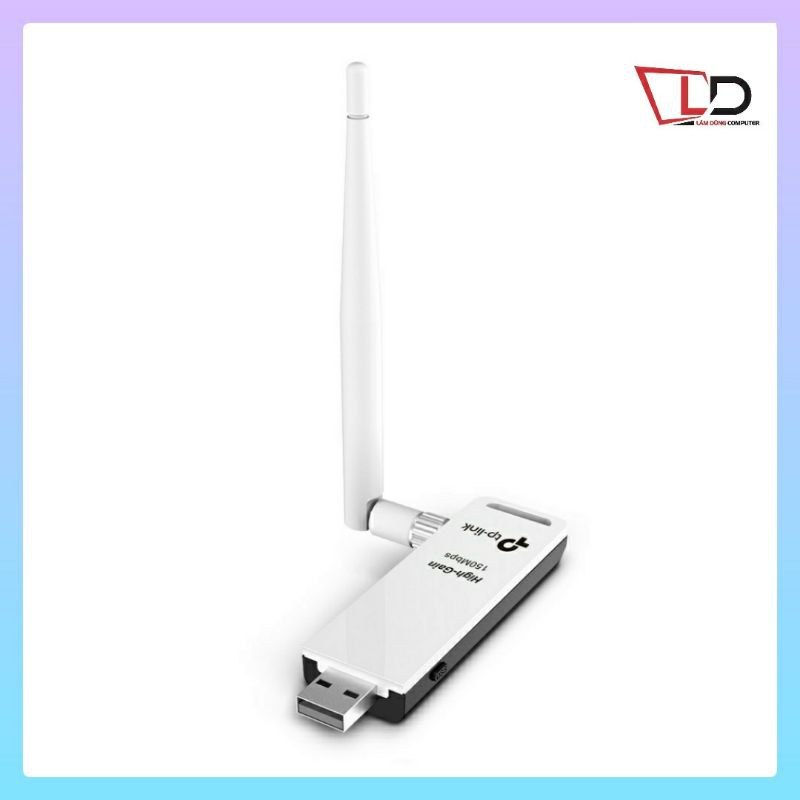 USB Thu Sóng Wifi TP-LINK TL-WN722N Trắng